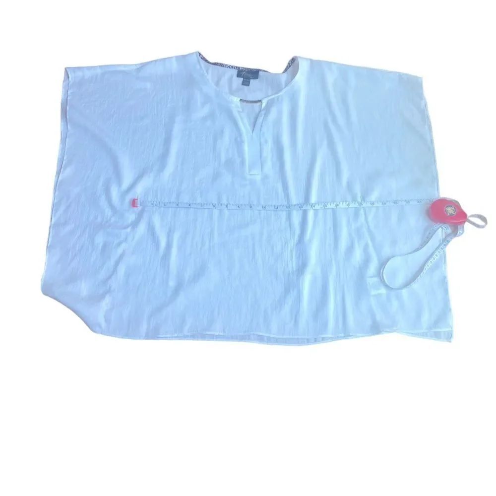 Thalia Soda White Blouse Size XS Oversized New Without Tag